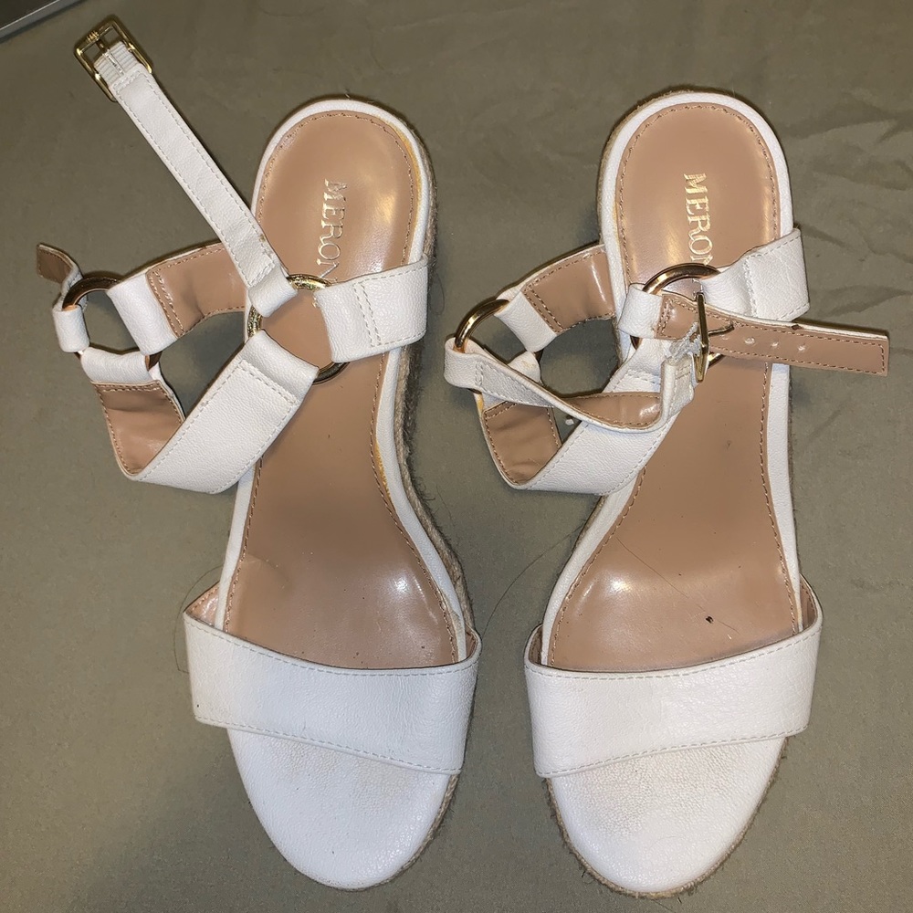White wedges